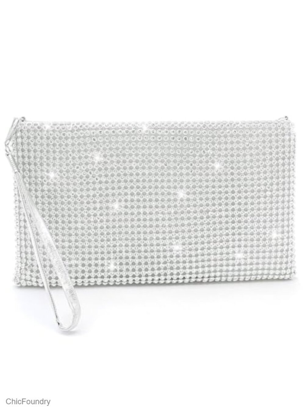 Rhinestone Clutch Purses Small Wristlet Purse for Weddings Evening Bags